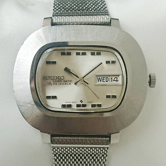 Vintage Seiko LM Lord Matic 70s All Original - Etsy Vintage Seiko LM Lord Matic 70s All Original - Etsy