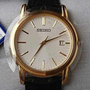 Vintage Seiko Gold 90s Unused - Etsy Singapore