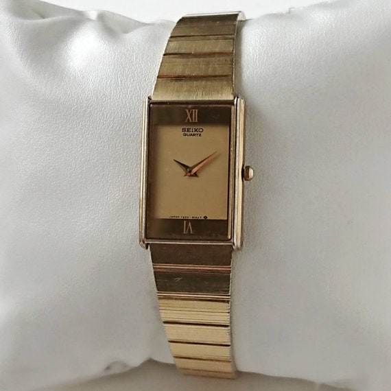 Vintage Seiko Tank レディース腕時計