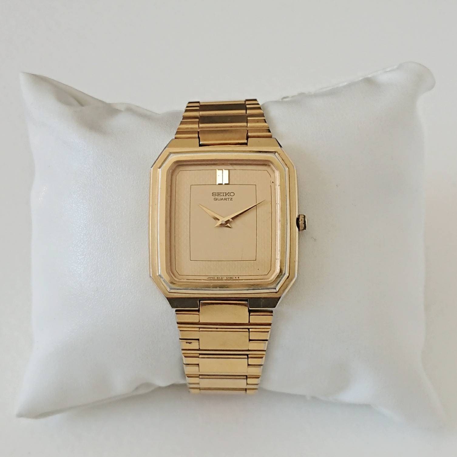 ヴィンテージ セイコー ゴールド 90年代 ユニーク - Etsy 日本