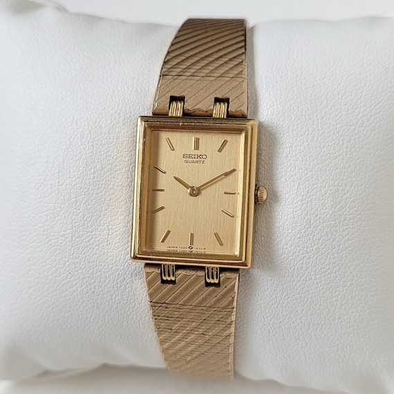 Vintage Seiko Tank 90s High Condition - Etsy