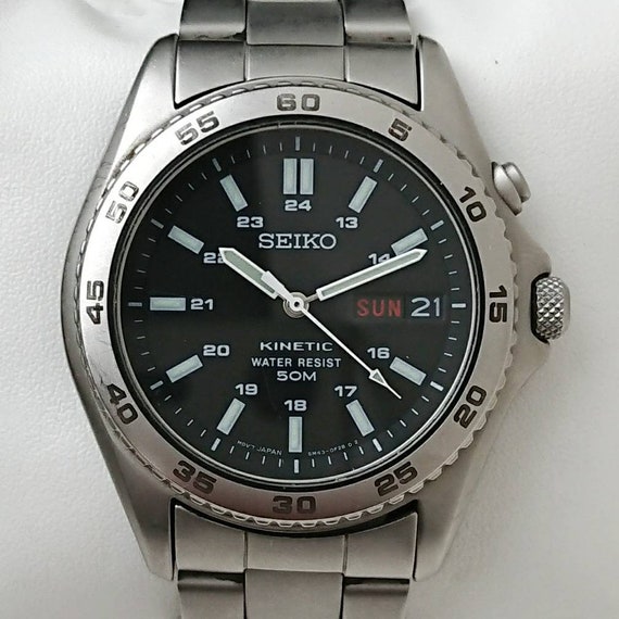 seiko kinetic vintage
