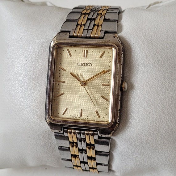 Vintage Seiko Tank 90s Unique - Etsy