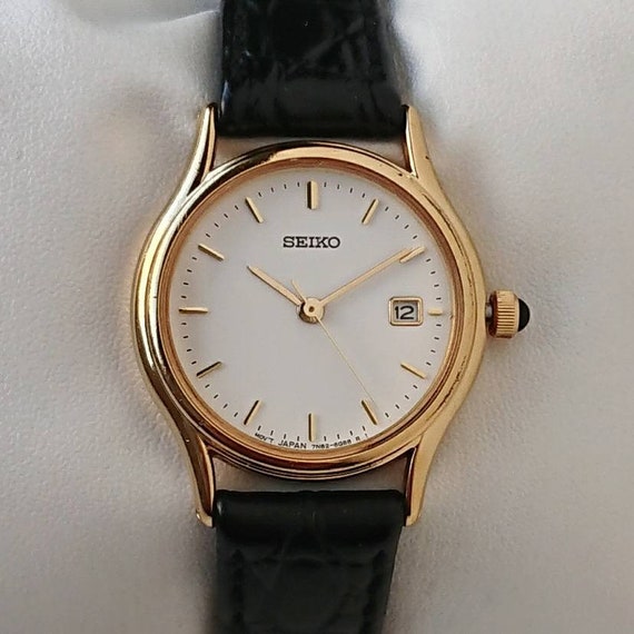 Vintage Seiko Classic Dress Watch 90s All Original Etsy