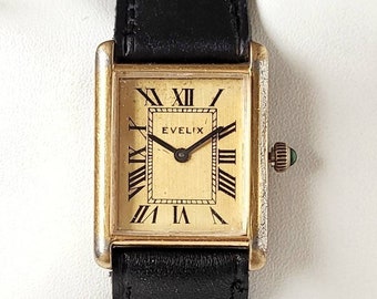 Vintage Raymond Weil Iconic Tank Form 70s Unique - Etsy