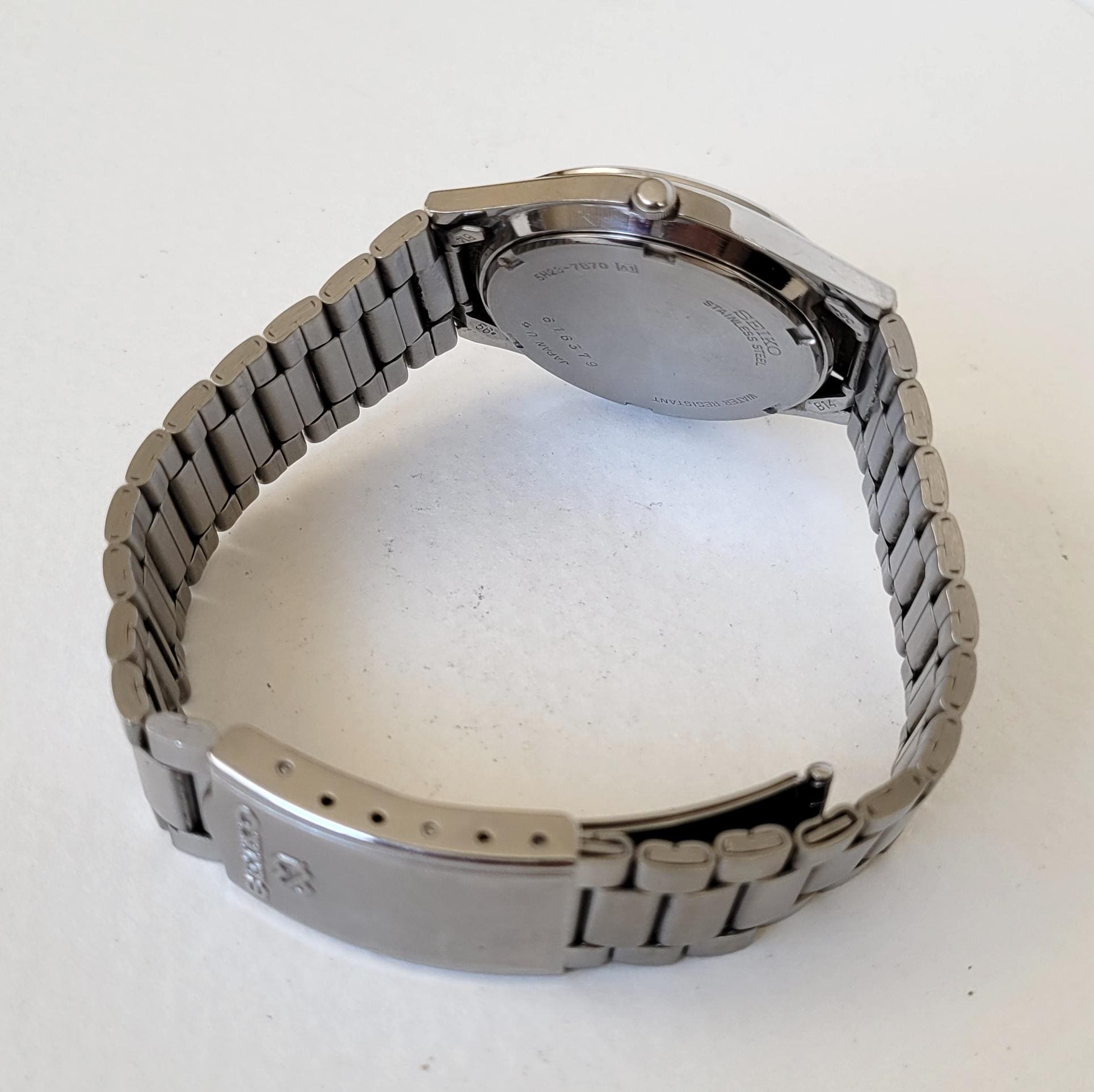 Vintage Seiko SQ White 90s High Condition - Etsy