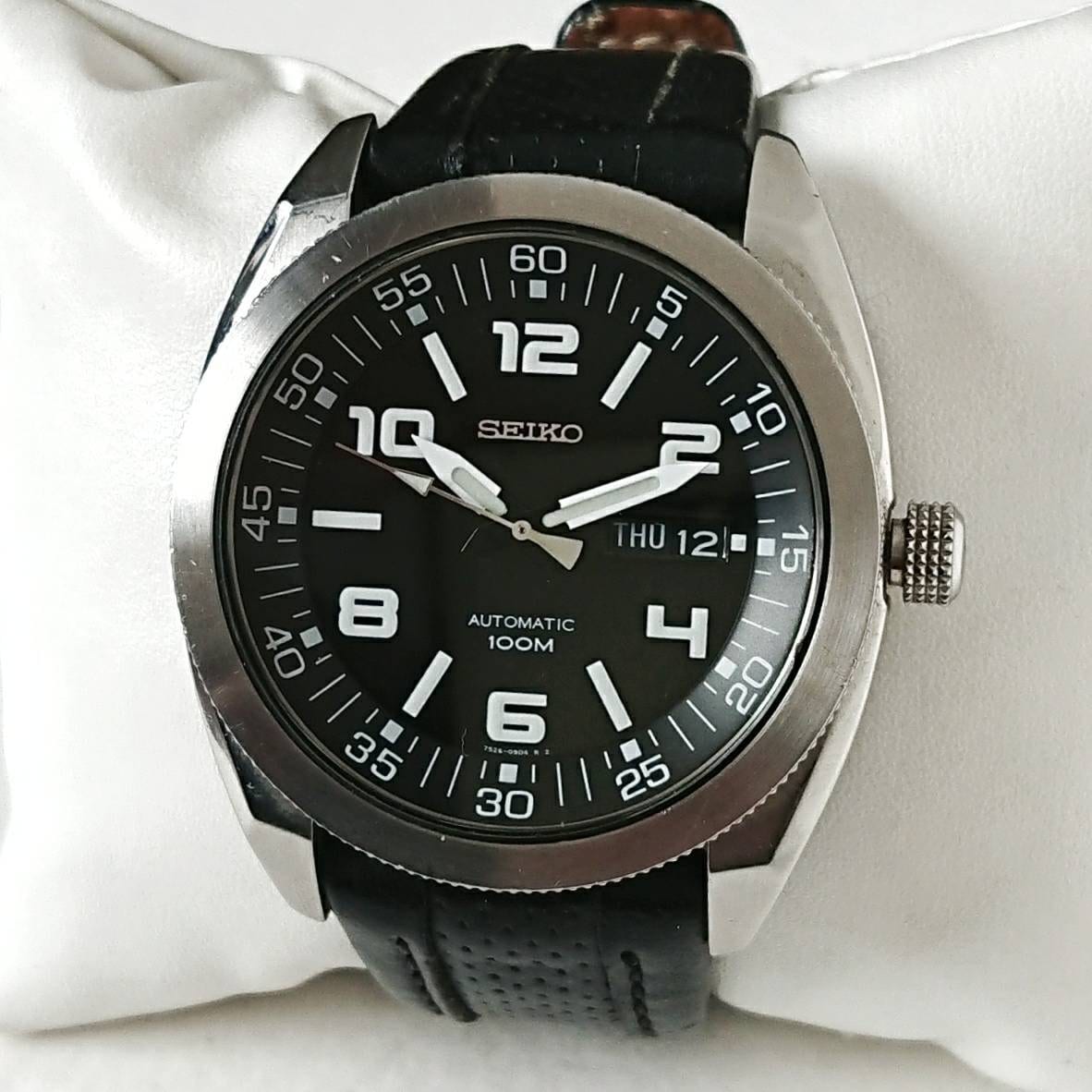 【激レア】SEIKO SNK11 BFS ヴィンテージ ヴィンテージ セイコー ブラック 90 年代 高い状態 - 超レア! - Etsy 日本