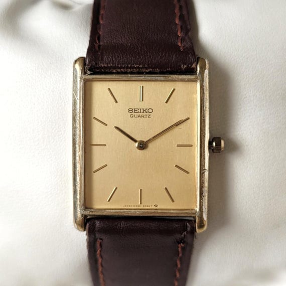 Vintage Seiko Tank 90s Iconic Design - Etsy
