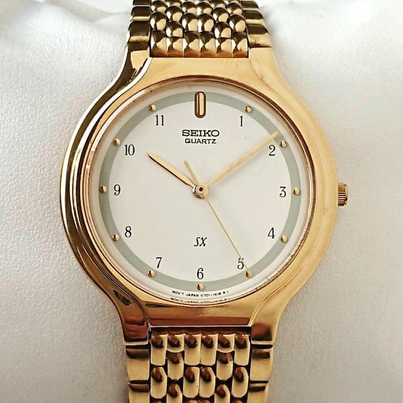 ヴィンテージ セイコー ゴールド 90年代 状態良好 - Etsy 日本 