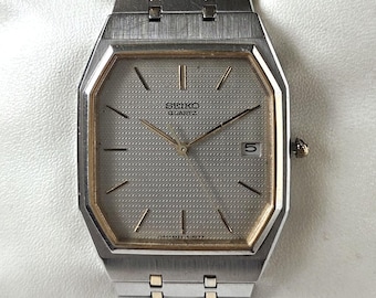 Vintage Seiko Tank style 90s Unique!
