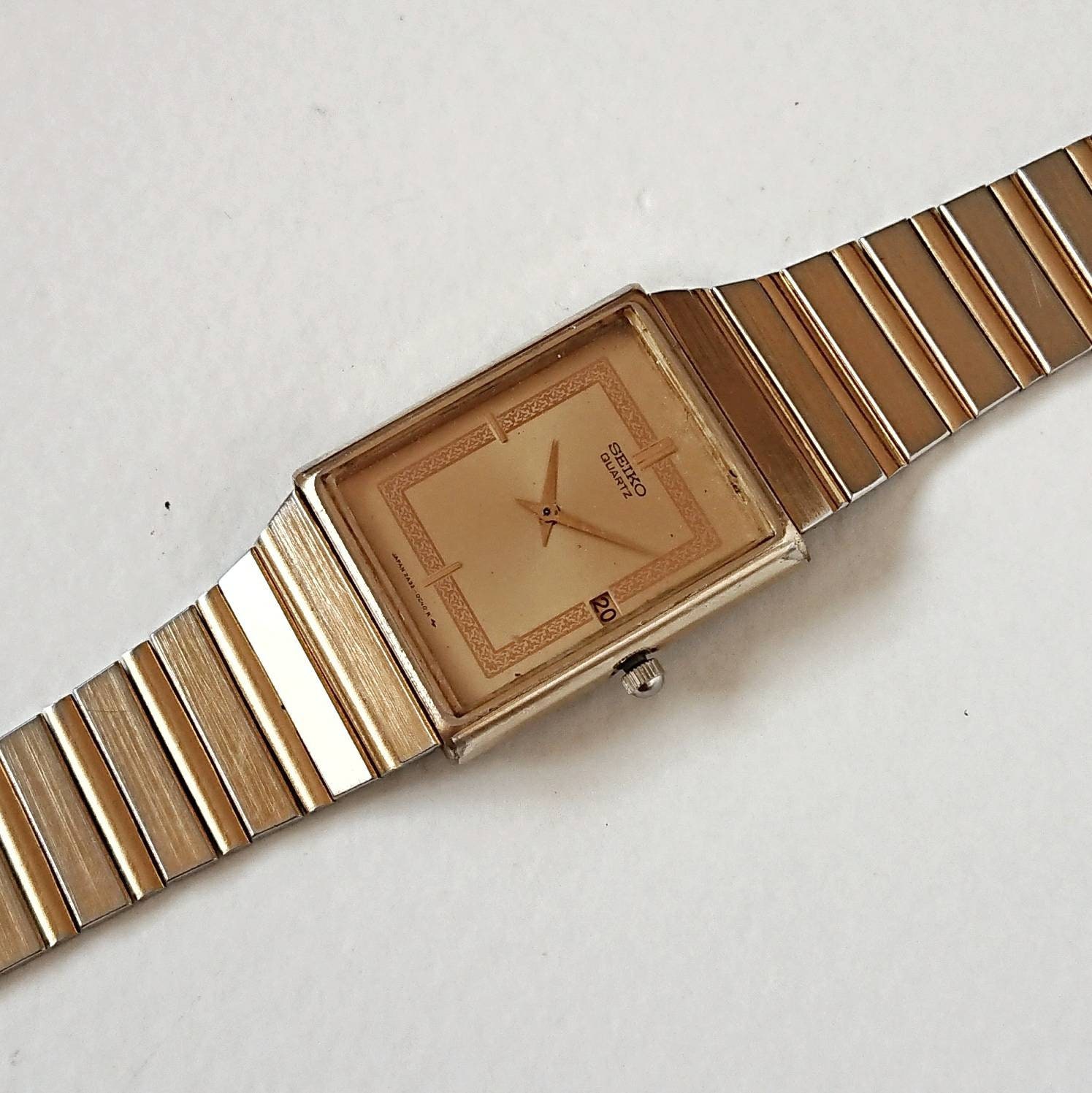 ヴィンテージ セイコー タンク 80 年代 ユニーク! - Etsy 日本