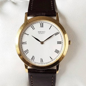 Reloj Seiko clásico vintage de los años 90 con estilo