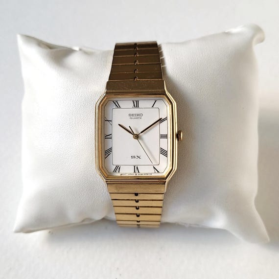 Vintage Seiko Tank 90s With Box - Iconic - Etsy