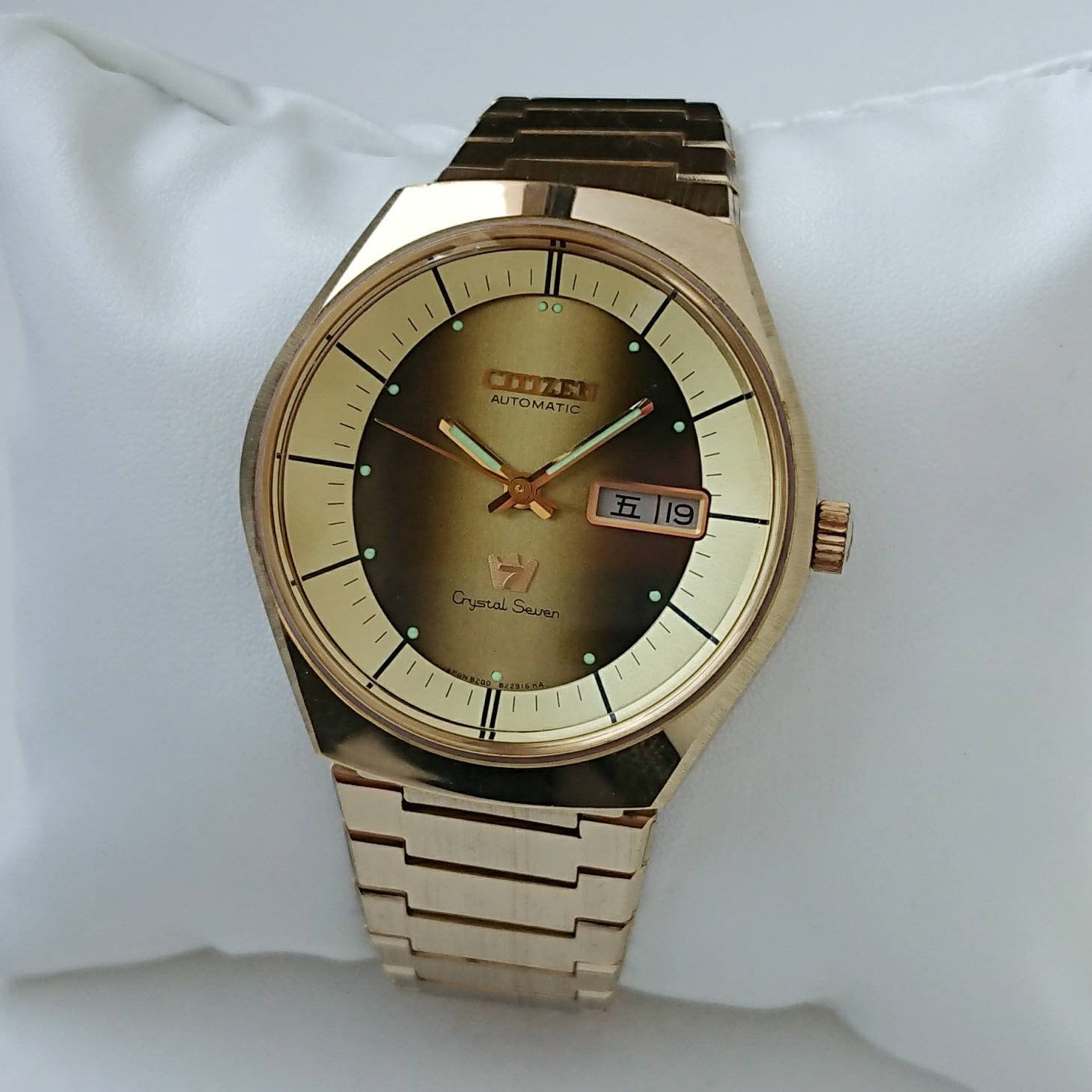 CITIZEN　ヴァイオリン　置時計　ヴィンテージ Buy Vintage Citizen Crystal 7 70s Unused Online in India - Etsy