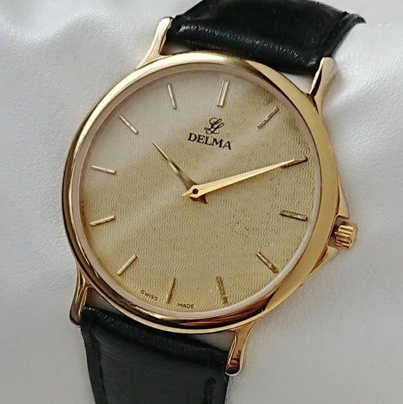 Delma gold watch clearance
