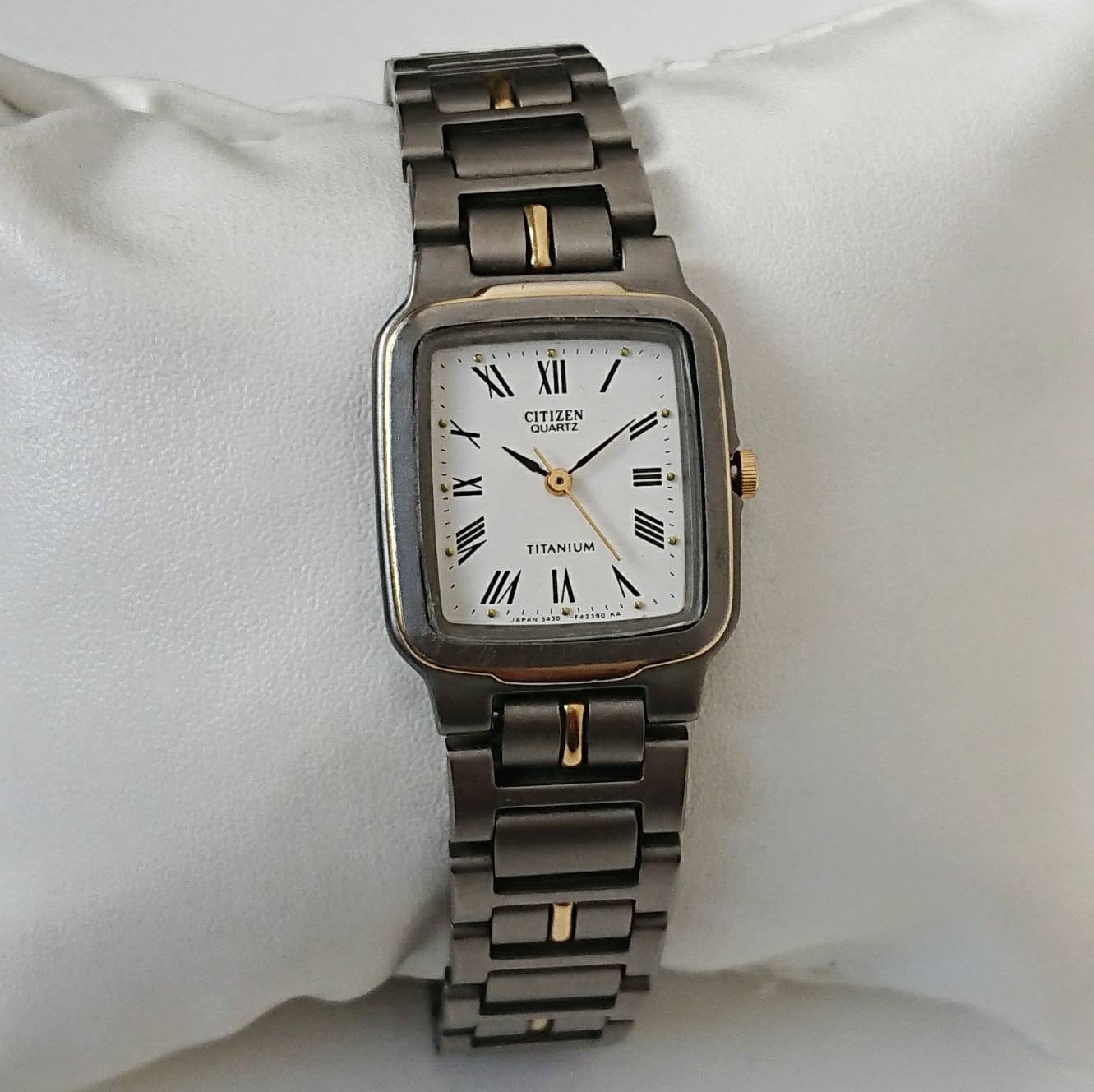 Citizen titanium quartz sales