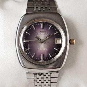 Vintage Technos Pioneer 70s Purple