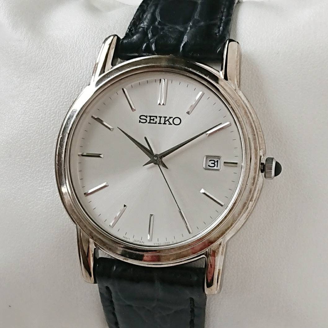 Vintage Seiko Classic Dress Watch 90s Ultra Rare | Etsy
