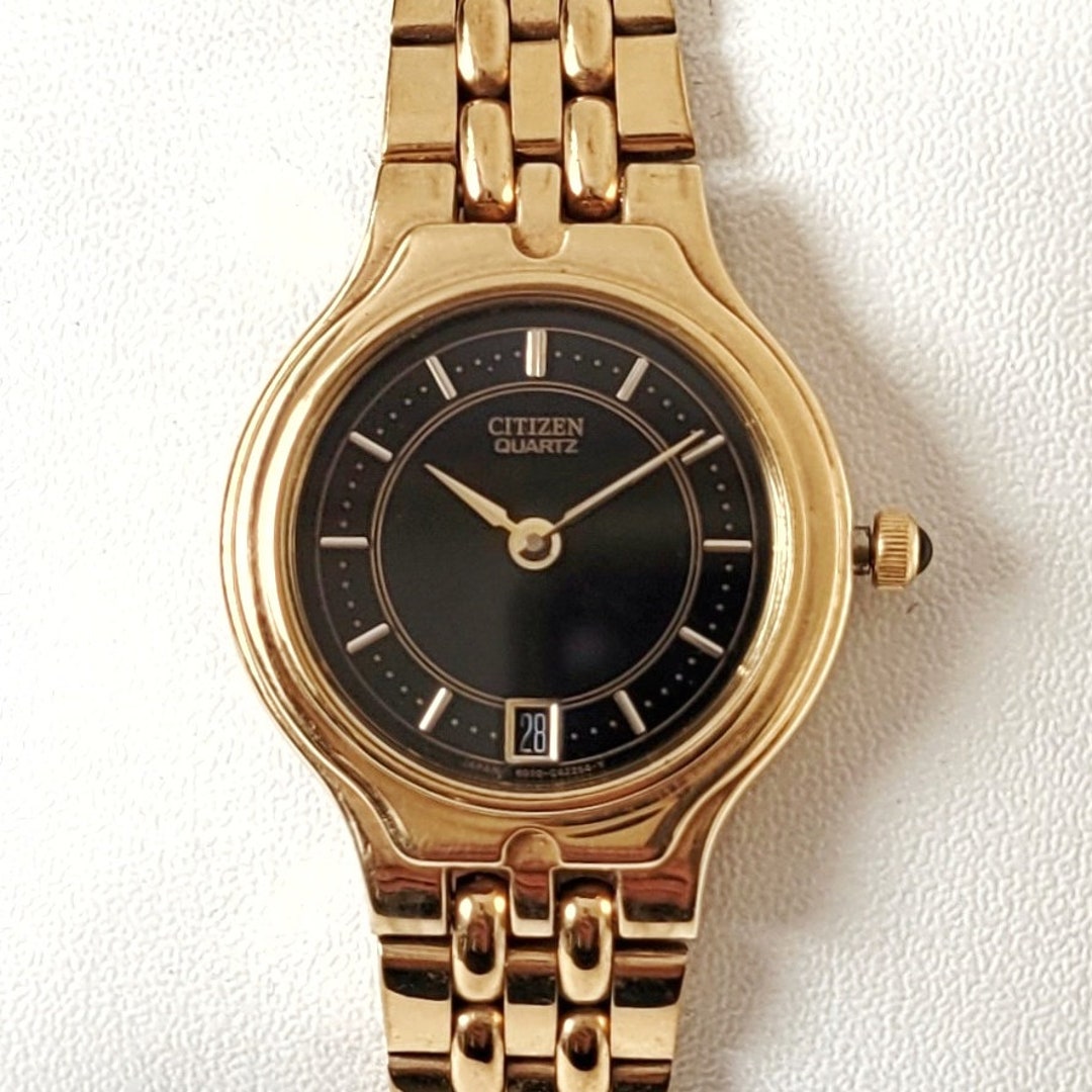 Vintage Citizen Gold for Ladies 90s NOS | UNWORN VINTAGE! - Etsy display picture 2