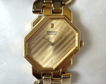 Vintage Seiko Asymmetrical 90s Unique!