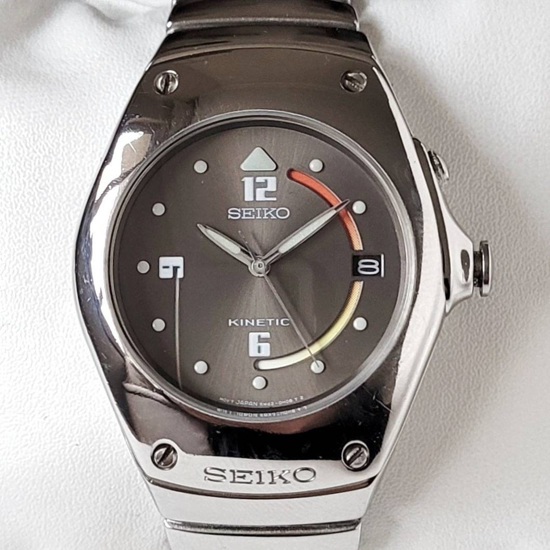 Vintage Seiko Arctura Kinetic 90s High Condition - Design Vintage Seiko Arctura Kinetic 90s High Condition - Design