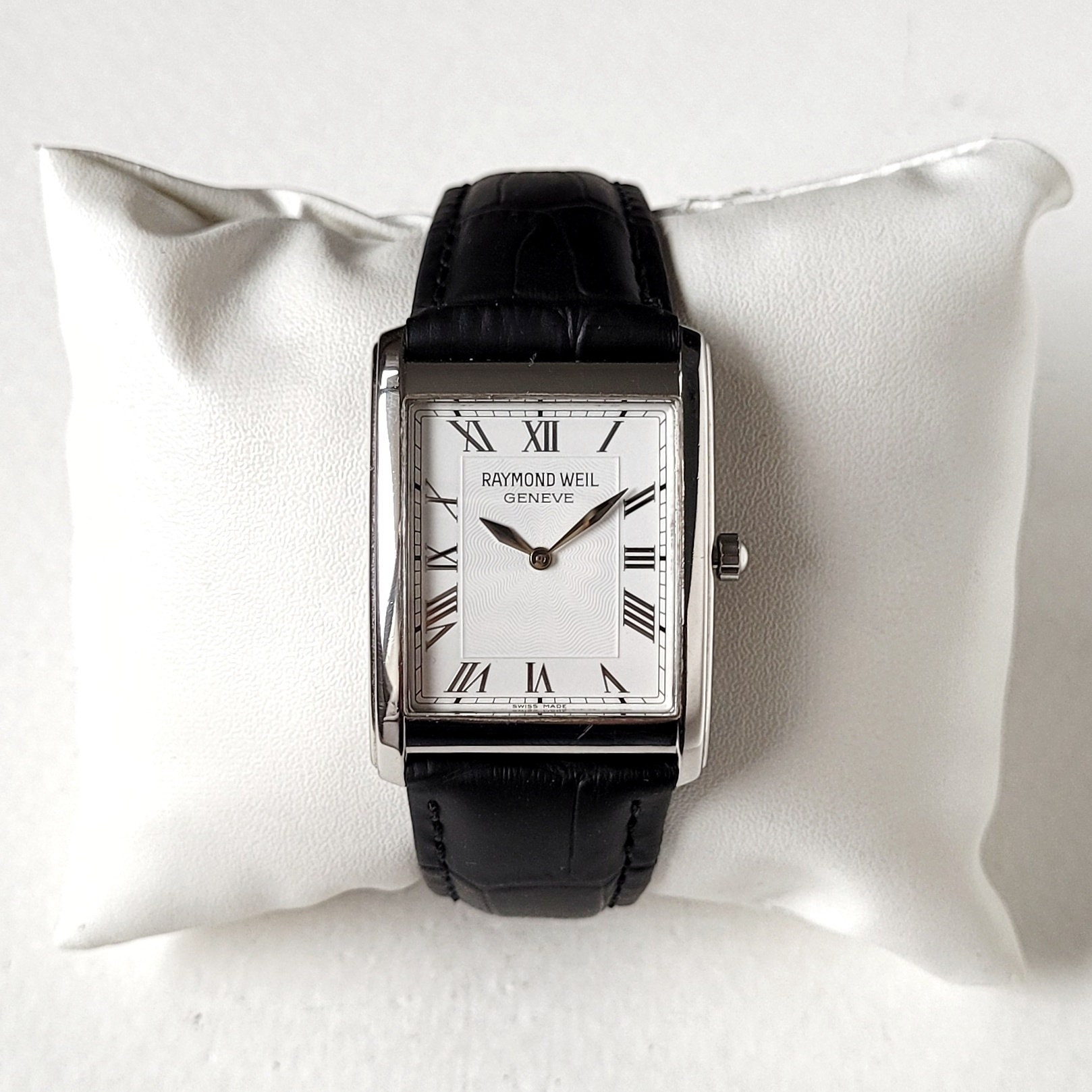 Vintage Raymond Weil Giovanni Tank 90s Rare - Etsy