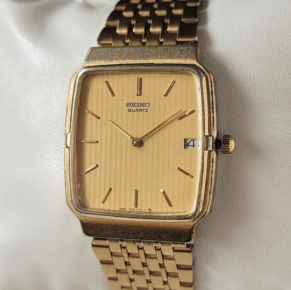 Vintage Seiko Rectangular 90s Unique - image 4