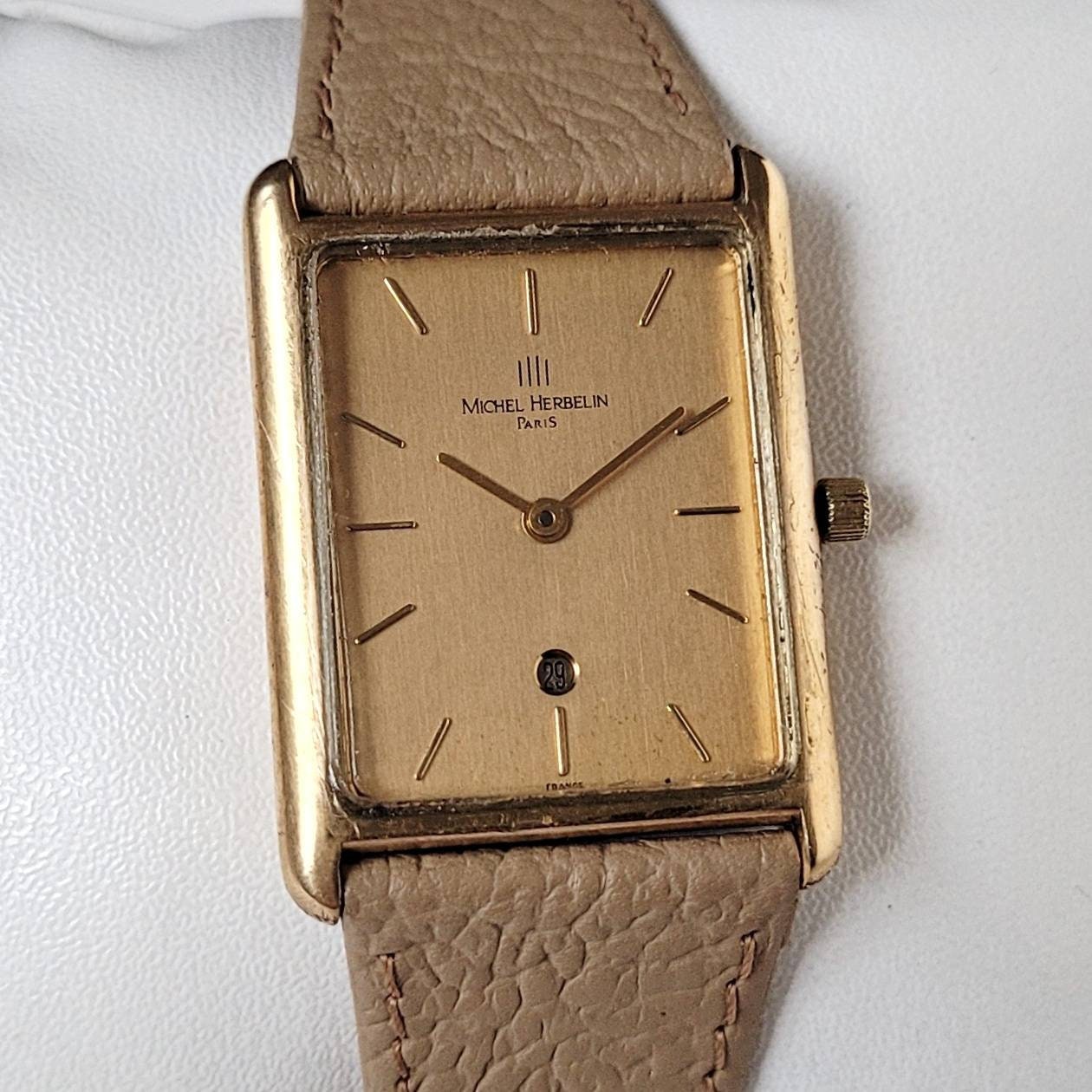 Vintage Michel Herbelin Tanque 90s Ultra Raro Etsy Mexico