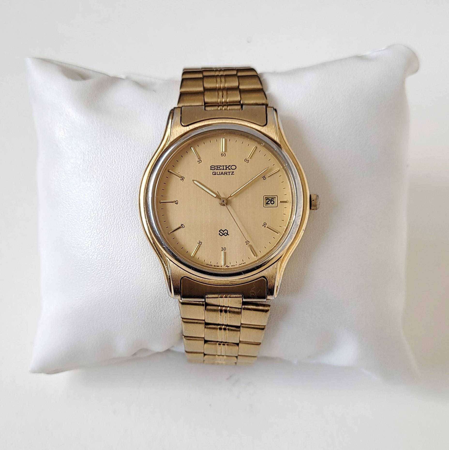 Vintage Seiko Gold 90s all original - Etsy 日本