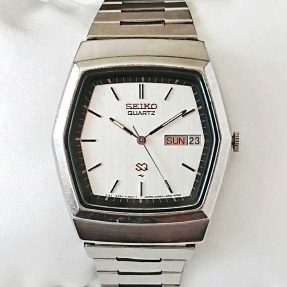 Vintage Seiko SQ 90s Unusual Design - Etsy New Zealand