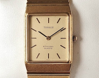 Vintage Tissot Tank 90s Unique!