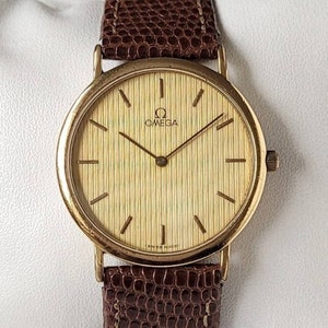 Vintage Omega De Ville 80er Jahre Zeitlos