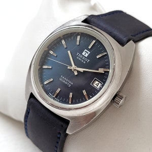 Vintage Tissot Seastar Blue 1st generation 70s Ultra Rare image 8