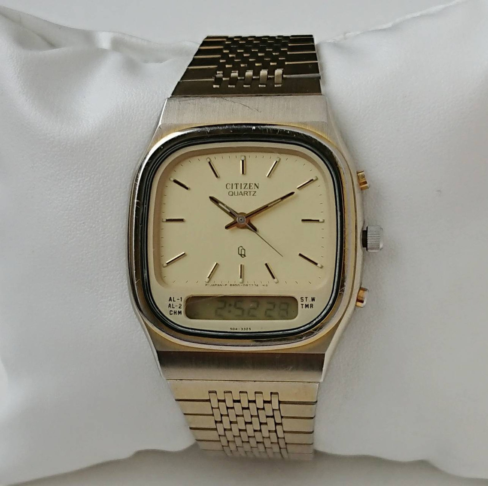 Vintage Citizen Analogue & Digital Watch 80s Etsy