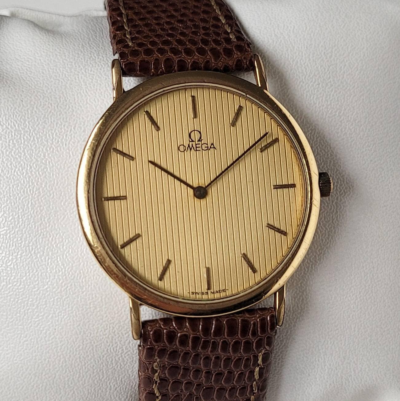 Vintage Omega De Ville 80s Timeless Classic Etsy