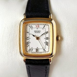 Vintage Seiko Rectangular 90s Ultra Rare