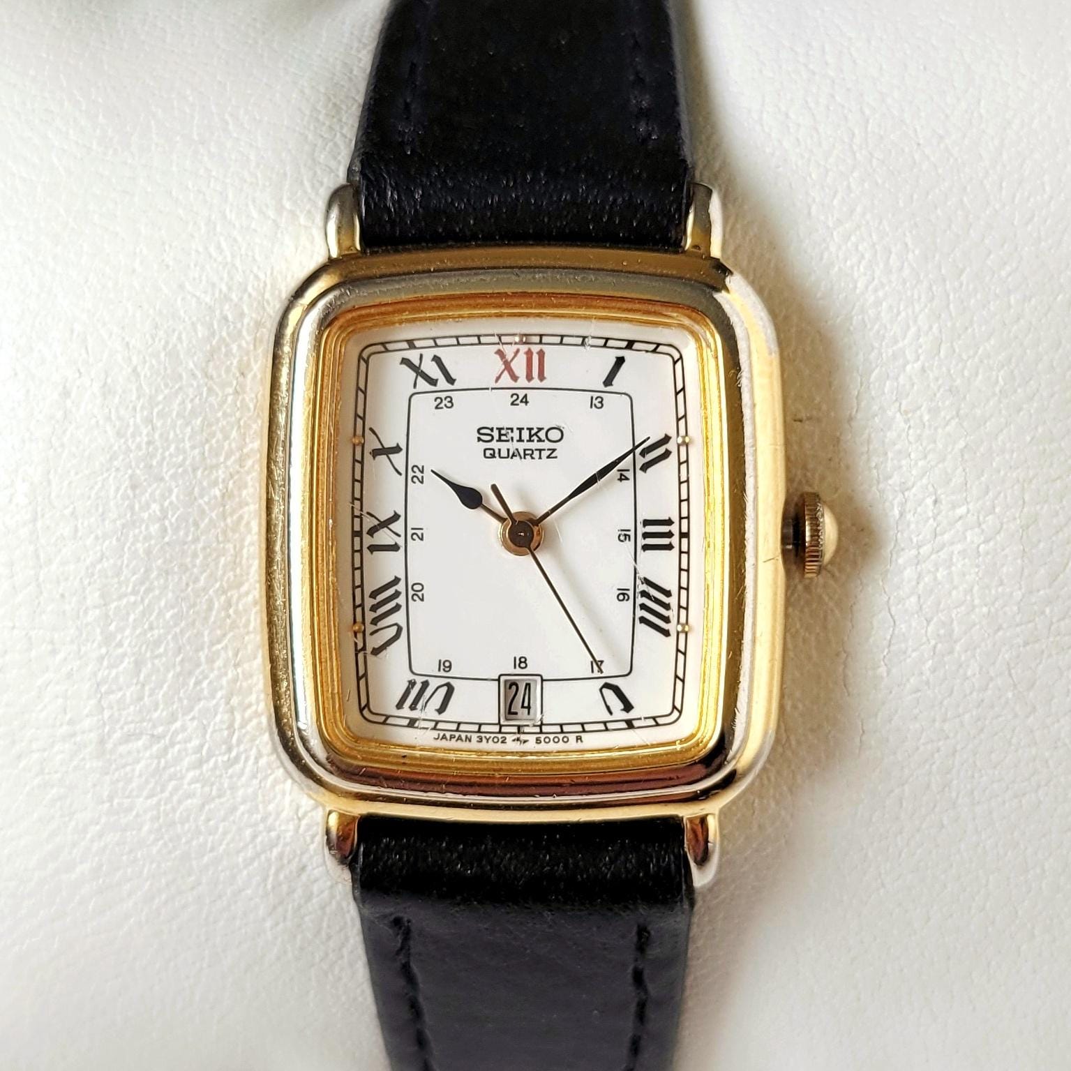 【新品電池】SEIKO tank ヴィンテージ 稼働品 美品 稼働品/電池交換 1986年製 SEIKO NOUVEAU Tank - メルカリ