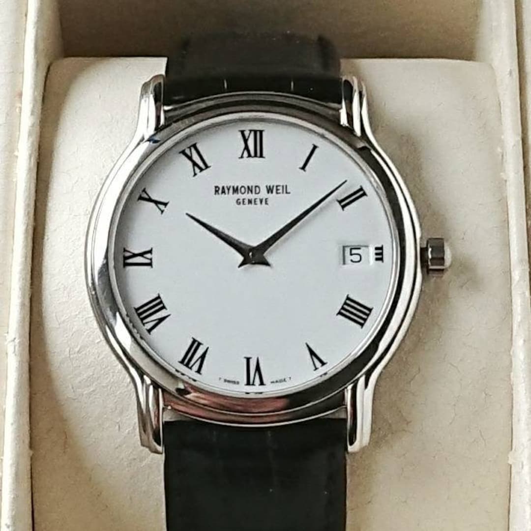 Vintage Raymond Weil Classic 90s With Box & Papers - Etsy