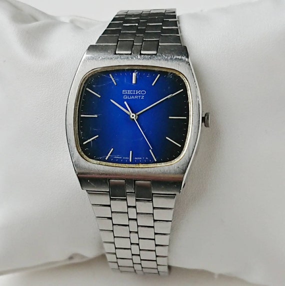 Vintage Seiko Blue CR027 70s All Original Ultra Rare - Etsy Vintage Seiko Blue CR027 70s All Original Ultra Rare - Etsy