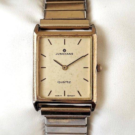 Vintage Junghans Tank 90s Unique! - Etsy