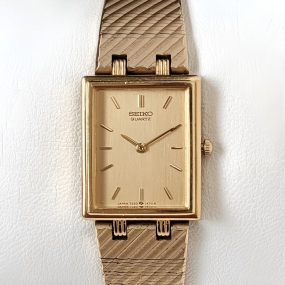 Vintage Seiko Tank 90s High Condition - Etsy Vintage Seiko Tank 90s High Condition - Etsy