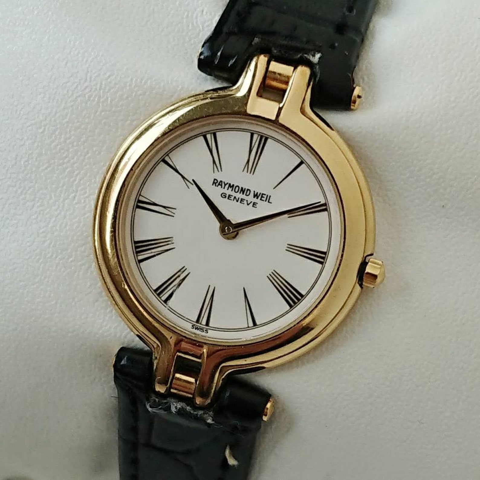 Vintage Raymond Weil Geneve for Ladies 90s Unique - Etsy