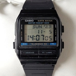 Vintage Casio Daten Bank 80er Jahre Japan Version