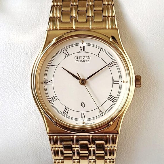 Vintage Citizen Classic Dress 90s With Box - NOS | UNWORN VINTAGE! - Etsy