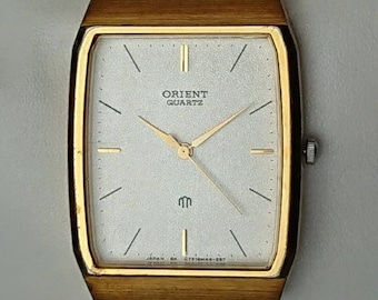 Vintage Orient Rectangular Gold 90s