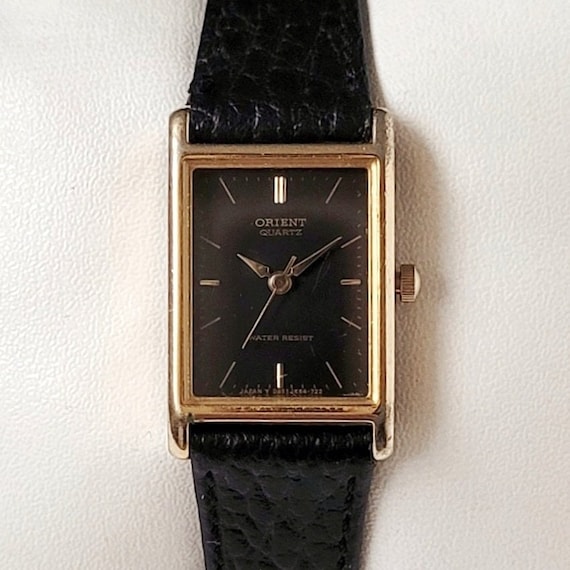 Vintage Orient Tank for Ladies 90s Rare Black - Etsy