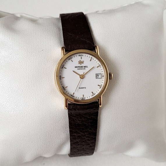 Vintage Raymond Weil Gold 90s for ladies - image 3