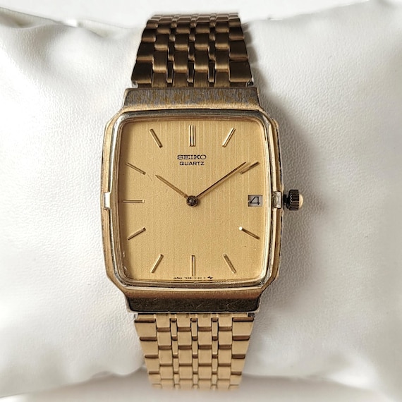 Vintage Seiko Rectangular 90s Unique - image 9