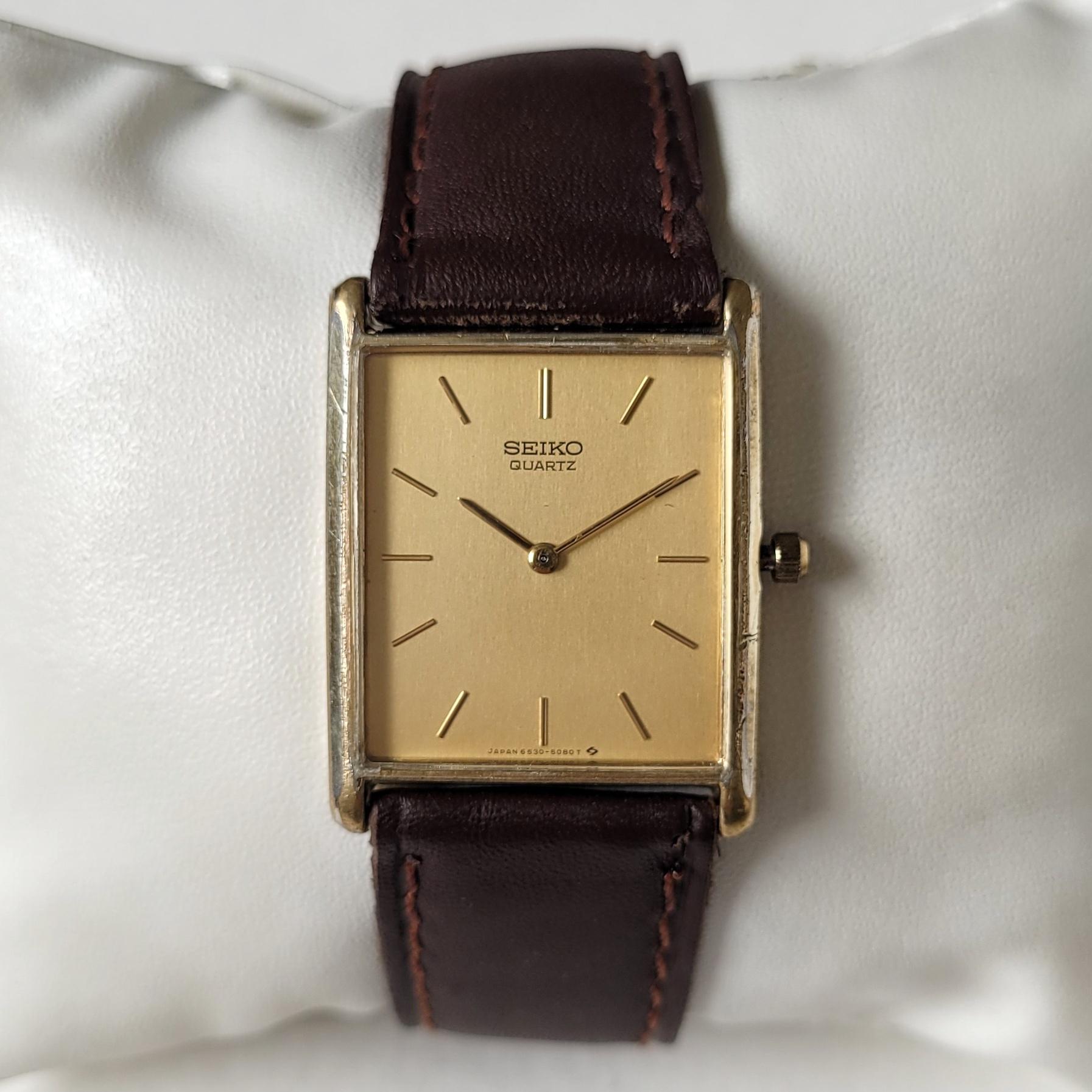 Vintage Seiko Tank 90s Iconic Design - Etsy