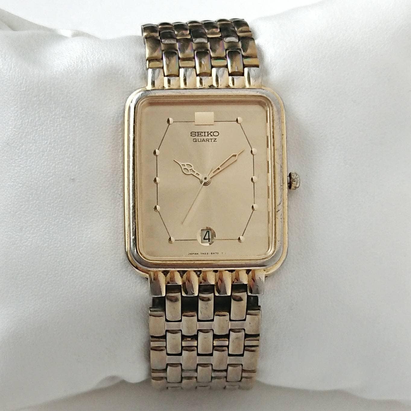 SEIKO TANK 1984年製「NINA RICCI」Quartz 腕時計 ❌SOLD OUT❌ RARE Seiko Nina Ricci quartz TANK ‼️มีมา 1